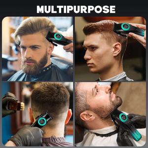 Tondeuse à cheveux électrique multi-vitesses G79 pour hommes avec station de charge - Kit de toilettage sans fil rechargeable avec vitesse réglable - Product Image 6