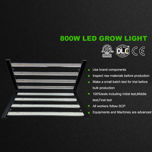 Lámpara de Cultivo LED de Espectro Completo de 800W, Impermeable IP65, de Aluminio, con Atenuación de 0-10V para Apoyo de Floración - Product Image 3