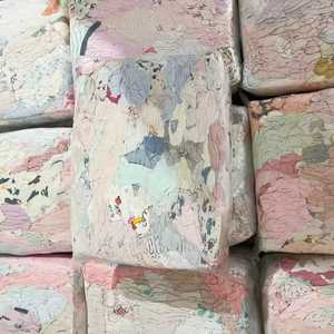 Mechanic's Oil & Water Absorbency 100% Restos <span class=keywords><strong>de</strong></span> tela <span class=keywords><strong>de</strong></span> algodón a granel Trapos <span class=keywords><strong>de</strong></span> color claro liso para desechos textiles - Product Image 5