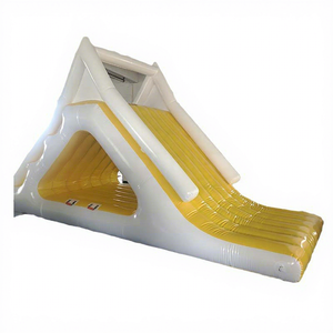 Château gonflable <span class=keywords><strong>aquatique</strong></span> avec trampoline, cheval à bascule <span class=keywords><strong>et</strong></span> toboggan |   Matériau PVC, logo personnalisé disponible - Product Image 1