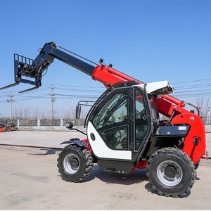 Yunnehמי דיזל מופעל telhandler tr625 2500 ק "ג עומס מקסימלי 5900 מ" מ גובה טלטלסקופי ארבעה גלגל - Product Image 3