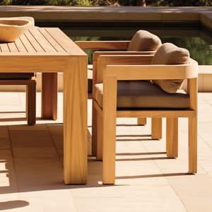 Patio Garden Sets Outdoor <strong>Table</strong> Wood Furniture <strong>Teak</strong> Rectangular <strong>Dining</strong> <strong>Table</strong> - Product Image 1