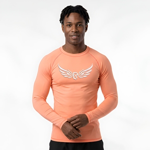 New Children's Unisex <b>Long</b> <b>Sleeve</b> T Shirt Spring Base Layer <b>Undershirt</b> Slim Fit Coated Finish Trendy Ins Style UPF50+ 100% - Product Image 1
