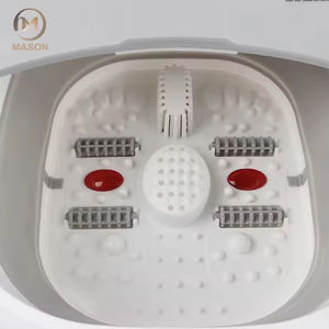 Masseur électrique portatif de bain de station thermale de pied avec la fonction ionique de désintoxication, grand baquet pliable de soaker de pied pour le salon de soins à domicile et de clou - Product Image 3