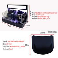 SITEKE 220V Probador de Película Protectora Hidrofóbica Impermeable para Automóviles con Luz LED TPU PPF para Pruebas de Película Protectora de 1 Año