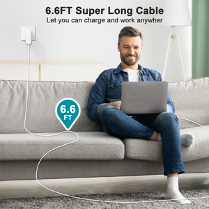 <span class=keywords><strong>Cargador</strong></span> de <span class=keywords><strong>60W</strong></span> con Punta en T para Laptop, Adaptador para <span class=keywords><strong>Macbook</strong></span> <span class=keywords><strong>Pro</strong></span> 2012-2017 A1435 A1425 A1502, Adaptador de Corriente de <span class=keywords><strong>60W</strong></span> 16.5V/3.65A - Product Image 6