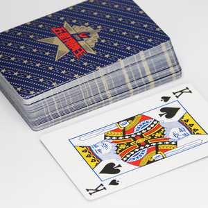 Custom Design Logo Playing Cards Waterproof Plastic PVC & Paper <b>Poker</b> Deck With Packing Box Wholesale - Product Image 5
