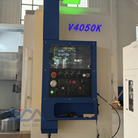 Torno vertical CNC V4050K con sistema de control GSK, precio competitivo para planta de fabricación de metales para núcleos de motor