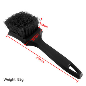 Brosses multifonctionnelles à poils durs <span class=keywords><strong>pour</strong></span> lavage de <span class=keywords><strong>voiture</strong></span> Tapis de sol en plastique <span class=keywords><strong>Tissu</strong></span> <span class=keywords><strong>pour</strong></span> le nettoyage des pneus Accessoire de soins de beauté - Product Image 3
