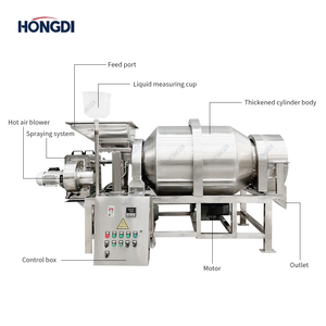 200kg Powder Mixing Stainless Steel Drum Mixer Starch Sugar Flour Mixing - Product Image 3