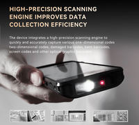 Colector de Datos Industrial Portátil Android 15 de 6 Pulgadas con Lector de Códigos NFC y Motor de Escaneo Zebra en Stock