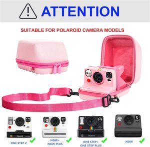 适用于 <span class=keywords><strong>Polaroid</strong></span> Now 3rd、OneStep、OneStep+、Onestep 2、Now、Now+Gen 2、Flip 即时胶片相机的相机包，带可调节肩带 - Product Image 3
