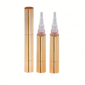 Tubes de gloss à lèvres en aluminium de 5 ml avec pinceau, tubes cosmétiques vides pour soins personnels, couleur personnalisée, logo personnalisé - Product Image 3