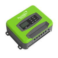Contrôleur de charge solaire MPPT 12V 24V 40A pour batteries AGM, Gel, Plomb-acide, LiFePO4 avec écran LCD et double port USB