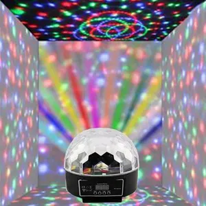 220v bola de discoteca Suppliers-Bola led de escenario, bola de cristal led que cambia de color, iluminación de bola led de discoteca