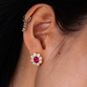 Pendientes de lujo con diamantes para mujer, Plata de Ley 925, joyería fina elegante, uso diario clásico, regalo de aniversario de boda - Product Image 4