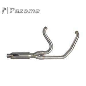 Мотоцикл <span class=keywords><strong>2</strong></span> в 1 полностью полная система глушителя выхлопа для Harley M8 Touring FLHT FLHR FLHX FLTRX FLTRU 2017-2025 вверх модели - Product Image 2