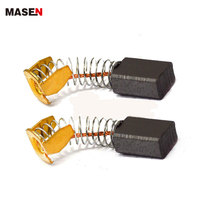 Makita-brosse à carbone pour outils électriques, brosse à carbone pour makita 12x8x5mm, tout neuf, pièces