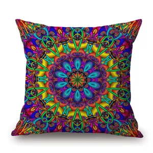 European hot sale pillow inlet copyright pillow cover double sided printing pillow cover low MOQ