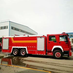 Compre Camión de Bomberos Sino Truck HOWO 6*4, Camión de Bomberos de 10T con Bomba Contra Incendios - Product Image 5