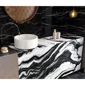 Prix de gros, dalle de marbre blanc poli, marbre San Simone pour plan de travail de cuisine intérieur - Product Image 4
