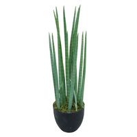 Plante artificielle de paysage Tropical, arbre avec fleurs en plastique pour les collations, nouveauté