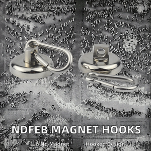 Bolas Magnéticas Pequeñas de Neodimio Ndfeb, Forma de Copa Compuesta con Patrón de Gancho Permanente, Tipo Gancho de Neodimio/Imán - Product Image 2