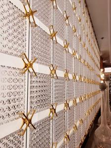 Pannelli Sospesi in Cristallo con Cornice a Griffe e Divisori <span class=keywords><strong>per</strong></span> Interni Commerciali, Elegante Decorazione <span class=keywords><strong>per</strong></span> Ambienti - Product Image 1