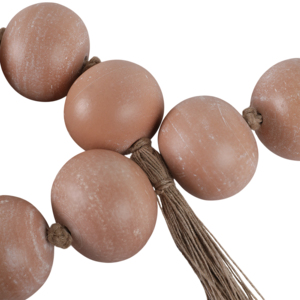 Ghirlanda decorativa di perline con estremità a nappine per decorazioni per la casa, soggiorno, ufficio, bagno. - Product Image 4