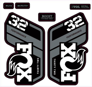 Juego de Calcomanías <span class=keywords><strong>para</strong></span> Horquilla de Bicicleta de Montaña - Calcomanías Impermeables <span class=keywords><strong>para</strong></span> Horquilla Delantera de Bicicleta de 32/34/36/38 - Product Image 2