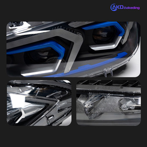 AKD modèle de voiture pour <span class=keywords><strong>BMW</strong></span> F30 F35 2013-2019 série 3 LED assemblage de phares Auto mise à niveau <span class=keywords><strong>2022</strong></span> nouveau Design accessoires de lentilles Bicofal - Product Image 5