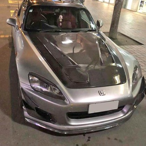 ชุดคลุมเครื่องยนต์คาร์บอนไฟเบอร์สำหรับ AP2 AP1 Honda S2000 1999-2024 <span class=keywords><strong>JS</strong></span> สไตล์การแข่ง - Product Image 2