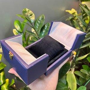 Factory Wholesale In Stock Custom Brand Bangle <b>Box</b> With Luxury Packaging Bag & Paper <b>Box</b> For Women,Leather Double Door <b>Ring</b> <b>Box</b> - Product Image 3
