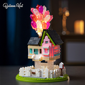 Château <span class=keywords><strong>de</strong></span> glace et <span class=keywords><strong>de</strong></span> neige, blocs <span class=keywords><strong>de</strong></span> construction en plastique ABS à petites particules, modèle éducatif, jouet à l'échelle 1:18, âge 8+, cadeau d'anniversaire - Product Image 5