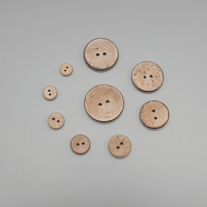 <strong>Coconut</strong> <strong>Shell</strong> Wooden <strong>Buttons</strong> - Round 2 &amp; 4 Holes <strong>Buttons</strong> For Coats, Shirts &amp; Craft Sewing - Product Image 3
