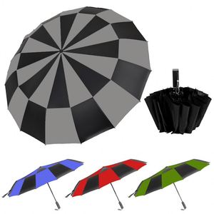 Parapluie pliable compact intelligent personnalisé avec logo, coloré, pour femmes, pour l'extérieur, pour adultes - Product Image 4