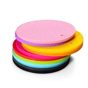 <span class=keywords><strong>Silicone</strong></span> Pot Holder e Guanti Mezzi del Forno, Multiuso antiscivolo Isolamento A Nido D'ape Pastiglie Calda di Gomma <span class=keywords><strong>Sottopentola</strong></span> - Product Image 5