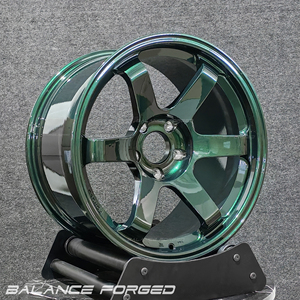 Cerchi BLC Green Wheels monoblocco 17x9 <span class=keywords><strong>22</strong></span> 6x139.7 5x100 5x112 5x120 5x114.3 per Racing Volk Te37 Forgiati Concavi - Product Image 6