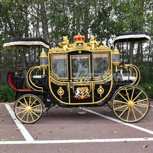 Calèche électrique à l'effigie des armes royales européennes pour les visites de châteaux, les centres de villégiature et les expositions commerciales - Product Image 5