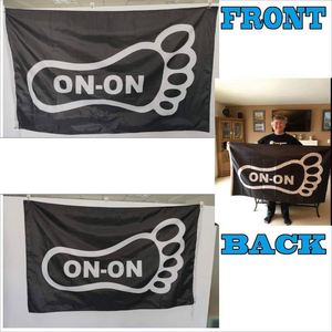 โปรโมชั่นธงพิมพ์ลายกลางแจ้งขนาด 3x5 ฟุต ธงสั่งทำพิเศษ 3x5 ฟุต แบบสองด้าน พิมพ์ลายแบบ Sublimation ธงเปล่าสำหรับออกแบบโลโก้ ธงและป้ายสั่งทำ - Product Image 2