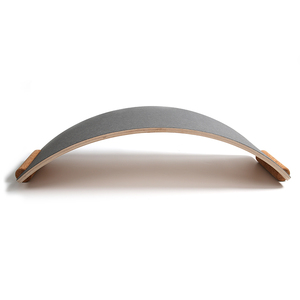 Tablero <span class=keywords><strong>de</strong></span> equilibrio <span class=keywords><strong>de</strong></span> madera actualizado para niños, juguete <span class=keywords><strong>de</strong></span> aprendizaje con punta abierta, tabla curvada <span class=keywords><strong>de</strong></span> madera con barra <span class=keywords><strong>de</strong></span> <span class=keywords><strong>corcho</strong></span>, nuevo diseño - Product Image 2