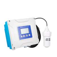 Capteur de niveau de liquide à ultrasons, monté au mur, transmetteur de niveau d'eau RS485, en plastique, instrument pour la mesure de niveau