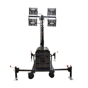 Éclairage de secours <span class=keywords><strong>mobile</strong></span> de tour d'éclairage de <span class=keywords><strong>chantier</strong></span> de construction pour l'usage de véhicule dans des nuits noires à moteur diesel - Product Image 6