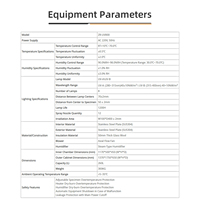 Cámara de Envejecimiento UV ZENROTEST 800L de Alta Precisión para Uso en Laboratorio, Simula Efectos Combinados de Luz UV, Calor y Humedad
