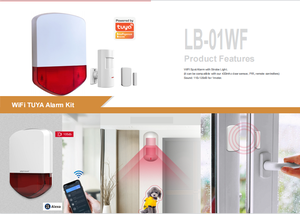 Xách tay <span class=keywords><strong>Strobe</strong></span> cảnh báo còi báo động <span class=keywords><strong>Piezo</strong></span> còi báo động và nhấp nháy Còi báo động Hệ thống an ninh và báo động cho nhà - Product Image 2