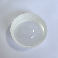 Double Concave Lens Diameter 45mm Edge Thickness 7mm BK7 Glass for Microscope Optical Instruments Light Dispersion Application