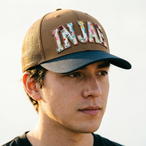 หมวกเบสบอล 6 แผงแบบปรับแต่งได้ ตกแต่งด้วยแพทช์ปัก พร้อมหัวเข็มขัดปรับขนาดได้ เหมาะสำหรับสวมใส่กลางแจ้ง - Product Image 5