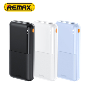 เครื่องชาร์จพกพา <span class=keywords><strong>Remax</strong></span> ความจุ <span class=keywords><strong>20000mAh</strong></span> พาวเวอร์แบงค์บางเฉียบ ชาร์จเร็ว 2.4A แบตเตอรี่สำรอง 20000 mAh - Product Image 1