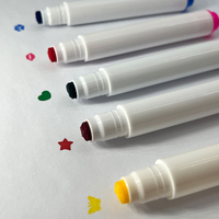 Ensemble de stylos aquarelle de haute qualité entièrement personnalisé, tampon de sceau lavable, marqueur pour bingo, plastique pour le dessin