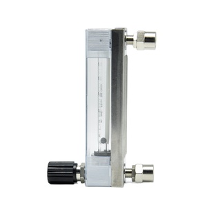 Rotamètre en verre Aire 0 à 20 Lpm Fit 6mm Tube O.D N2 Débitmètre d'azote Rotamètre avec connecteur - Product Image 5